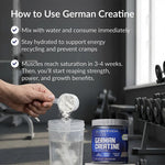 BodyTech Elite German Creatine with Creapure®, Creatine Monohydrate Powder for Strength, Size & Power, 5g per Serving, Unflavored, Gluten Free, 11.01 oz, 60 Servings