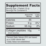 Vital Proteins Hydrolyzed Collagen Peptides Powder Supplement (Type I & III), 8ct Travel Packs (10g per Serving) - Dairy & Gluten Free, Unflavored