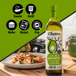 Chosen Foods Avocado Oil, 1.25 Liter - All Purpose Cooking Oil made from 100% pure avocados - Non-GMO, Gluten-Free, Keto Friendly - 42.3 Fl Oz (Pack Of 1)