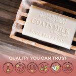 Australian Botanical Soap Variety Pack, 6.6 oz Bars Goat Milk, Eucalyptus, Manuka Honey, Sea Salt, Pink Lychee, Lemongrass, Raspberry, Valencia Orange Enriched with Organic Shea Butter, Pack of 8