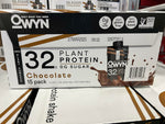 OWYN Pro Elite Vegan High Protein Keto Shake, 32g Protein, 9 Amino Acids, Omega-3, Prebiotics, Superfoods Greens for Workout and Recovery, 0g Net Carbs, Zero Sugar (Chocolate, 11.15 Fl Oz (Pack of 15))