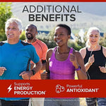 Qunol CoQ10 100mg Softgels Ultra 3X Better Absorption Coenzyme Q10 Supplements - Antioxidant Supplement for Vascular and Heart Health & Energy Production - 6 Month Supply - 180 Count