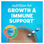 PediaSure Grow & Gain with Immune Support, 27 Vitamins & Minerals for Kids, 7g Protein, Non-GMO, Gluten-Free, Chocolate, 8-fl-oz Bottle, Pack of 24