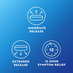 Mucinex 12 Hour 600 mg Guaifenesin Extended-Release Tablets for Excess Mucus Relief, Expectorant Aids Excess Mucus Removal, Chest Congestion Relief, 100 Bi-Layer Tablets