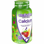 Vitafusion Calcium, Gummy HDEsa Vitamins For Adults, 100 Count (Pack of 2) fJBQN