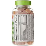 VitaFusion Calcium 500 mg Dietary Supplement Gummies Natural Fruit and Cream Flavors - 100 ct, Pack of 2