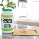 Organic Plant Based Protein Powder, Vanilla Bean, 2.74 lb