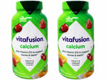 Vitafusion Calcium Adult Vitamins - 100 Gummies - 2 Pack.
