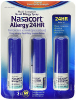 Nasacort Allergy 24hr Non-Drip Nasal Spray (120 sprays, 3 pk..)