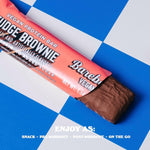 Barebells Plant Based Protein Bars, Fudge Brownie – 24 bars (2 Packs of 12) - 15g of Plant-Based High Protein Treats – Vegan Chocolate Nutrition Bar with 1g Total Sugar - On The Go Breakfast or Post-Workout Snack