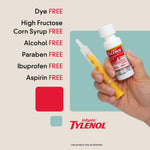 Infants’ Tylenol Liquid Pain & Fever Relief – Dye-Free Cherry (2 fl. oz.)