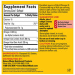 Nature Made Triple Omega 3 6 9 Supplements, Flaxseed, Safflower & Olive Oils, Fish Free Omega 3 Fatty Acid Supplement, 150 Softgels, 75 Day Supply