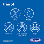 Benadryl Children’s Dye-Free Allergy Relief Liquid, Allergy Medicine for Kids, 12.5 mg Diphenhydramine HCl Antihistamine, Relieves Runny Nose & Sneezing, Paraben-Free, Bubble Gum Flavor, 8 fl.