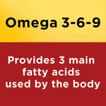Nature Made Triple Omega 3 6 9 Supplements, Flaxseed, Safflower & Olive Oils, Fish Free Omega 3 Fatty Acid Supplement, 150 Softgels, 75 Day Supply