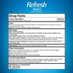 Restore essential moisture to your eyes with Refresh Tears Lubricant Eye Drops