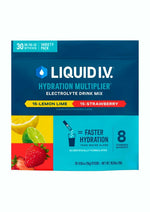 Liquid I.V. Hydration Multiplier Electrolyte Drink Mix, Variety, 0.56 Oz, 30 Ct