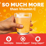 Emergen-C 1000mg Vitamin C Powder, with Antioxidants, B Vitamins and Electrolytes, Vitamin C Supplements for Immune Support, Caffeine Free Drink Mix, Tangerine Flavor - 60 Count/2 Month Supply