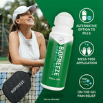 Biofreeze Roll On Pain Relief, Knee & Lower Back Relief, Arthritis Pain Reliever, Sore Muscle Relief, Neck Pain Relief, Cooling Joint Pain, FSA Eligible, Menthol Gel 2.5 Fl Oz