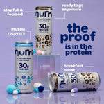 Nurri - 30g Protein Ultra Filtered Milk Shake – Chocolate - Lactose Free, Low Sugar, 150 Calories, 10 Vitamins and Minerals - 11 fl oz, 12 Cans