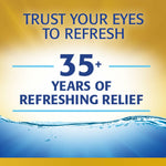 Refresh Optive MEGA-3 Lubricant Eye Drops Preservative-Free Artificial Tears, 0.01 fl oz (0.4 mL), 60 Single-Use Containers