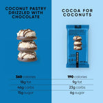 TRUBAR Vegan Protein Bar Cocoa For Coconuts and Cookies and Creamy 16 ct