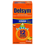 Delsym Adult 12 Hr Cough Relief Liquid, Orange, 15oz (3X5oz)