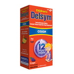 Delsym Children's 12 Hour Cough Relief Liquid - Day or Night Cough Syrup and Kids Cough Medicine, Grape, 5 Oz