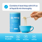 Vital Proteins Collagen Peptides Powder - Supports Hair, Nail, Skin, Bone & Joint Health, Unflavored, Collagen Protein 9.33 OZ