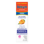 Delsym Adult 12 Hr Cough Relief Liquid, Grape, 5oz (Pack of 2)