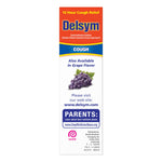 Delsym 12 Hour Cough Medicine for Adults, Powerful Relief for 12 Hours, Cough Suppressant Liquid with Extended-Release Dextromethorphan, Orange Flavor Liquid Cough Syrup, 5 Fl Oz (Pack of 1)