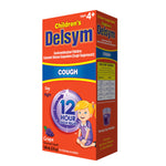 Delsym Children's 12 Hour Cough Relief Liquid - Day or Night Cough Syrup and Kids Cough Medicine, Grape, 5 Oz