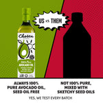 Chosen Foods Avocado Oil, 1.25 Liter - All Purpose Cooking Oil made from 100% pure avocados - Non-GMO, Gluten-Free, Keto Friendly - 42.3 Fl Oz (Pack Of 1)