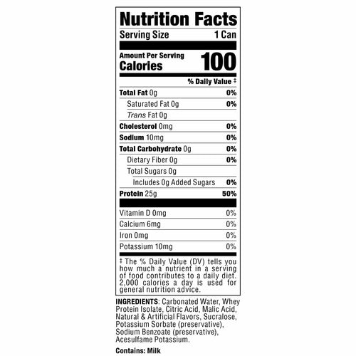 Bucked Up Lightly Carbonated Protein Soda | 25g Whey Isolate - Zero Sugar, Low Calorie, Caffeine Free, Clean Drink | Sparkling Protein Soda - 12 Pack, 16 oz Cans (Orange Cream)