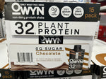 OWYN Pro Elite Vegan High Protein Keto Shake, 32g Protein, 9 Amino Acids, Omega-3, Prebiotics, Superfoods Greens for Workout and Recovery, 0g Net Carbs, Zero Sugar (Chocolate, 11.15 Fl Oz (Pack of 15))