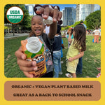 Mooala - Organic Strawberry Bananamilk, Lunchbox Friendly, Shelf-Stable, Non-Dairy, Nut-Free, Plant-Based Beverage, On the Go 12 Pack