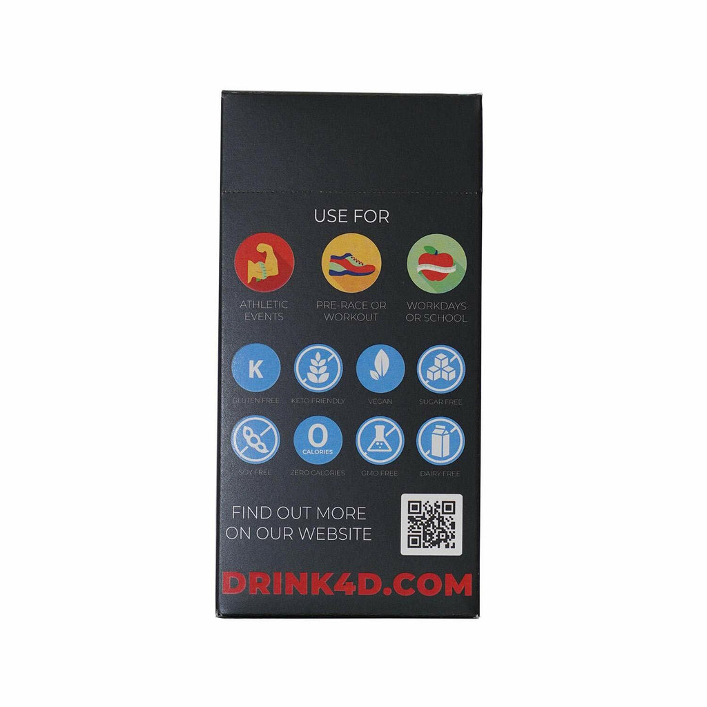 4D Clean Energy Amino-Vitamin-Energy-Supplement 25 Units In 1 Pack,, 25Count ()