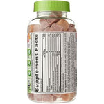 VitaFusion Calcium 500 mg Dietary Supplement Gummies Natural Fruit and Cream Flavors - 100 ct, Pack of 2