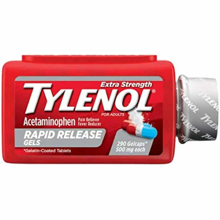 Tylenol Extra Strength Rapid Release Gels 500 mg (290 Count)
