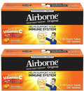 Airborne Zesty Orange Effervescent Tablets Vitamin C 1000mg x 36 Counts (2 Pack)