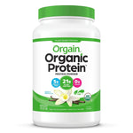 Organic Plant Based Protein Powder, Vanilla Bean, 2.74 lb