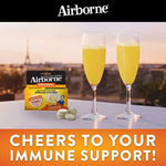 Airborne Very Berry Effervescent Tablets Vitamin C 1000mg (per serving) (36 count in a box), Gluten-Free Immune Support Supplement, With Vitamins A C E, ZINC, Selenium, Echinacea & Ginger