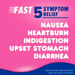 Pepto Bismol ULTRA Liquid for Nausea, Heartburn, Indigestion, Upset Stomach, and Diarrhea - 5 Symptom Fast Relief Medication for Adults, Cherry Flavor, 2x16 oz