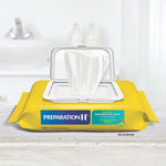 Preparation H Medicated Hemorrhoidal Wipes 180 ct, Maximum Strength Relief with Witch Hazel and Aloe, for Cleansing, Burning, Itch and Irritation Relief, 3 Packs of 60
