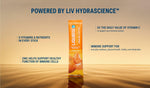 Liquid I.V.® Hydration Multiplier +Immune Support -  Tangerine | Electrolyte Powder Drink Mix | 3 Pack (42 Servings)