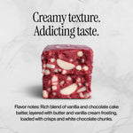 David High Protein Bars No Sugar - Sugar Free Protein Bars, Low Carb, Gluten Free - 28g of Protein, 150 Calories - David Bar On-The-Go Snack - Red Velvet, Pack of 12