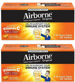 Airborne Zesty Orange Effervescent Tablets Vitamin C 1000mg x 36 Counts (2 Pack)