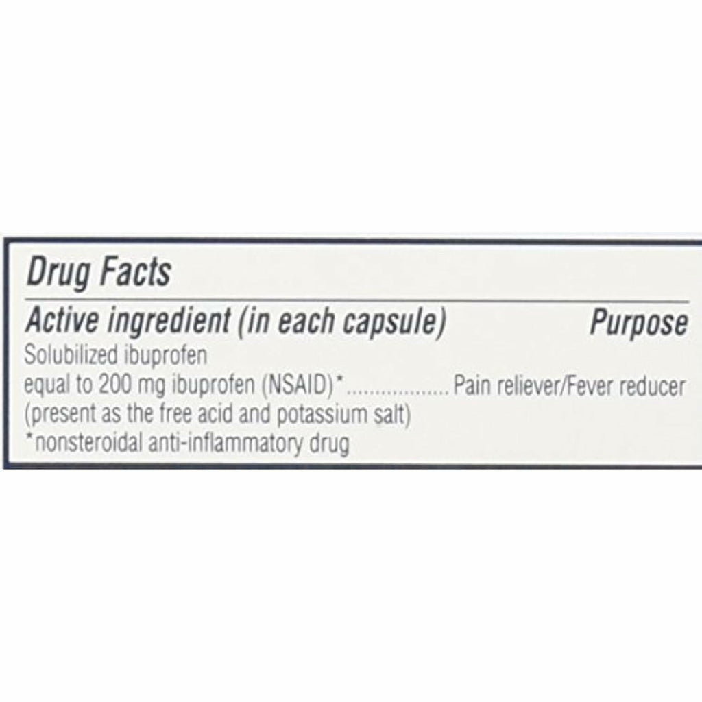 Advil Liquigels, 200 Miligrams, 240 Count 200mg