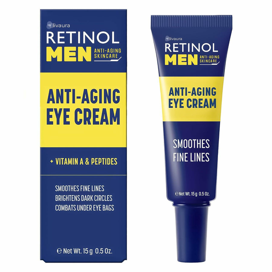 LIVAURA Retinol Men’s Eye Cream – The Original Retinol Treatment