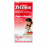 Infants’ Tylenol Liquid Pain & Fever Relief – Dye-Free Cherry (2 fl. oz.)