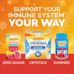 Emergen-C 1000mg Vitamin C Powder, with Antioxidants, B Vitamins and Electrolytes, Vitamin C Supplements for Immune Support, Caffeine Free Drink Mix, Raspberry Flavor - 60 Count/2 Month Supply